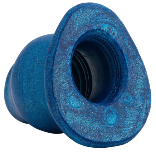 Plug Tunnel Pig-Hole Platinum Bleu 12 x 8.5 cm