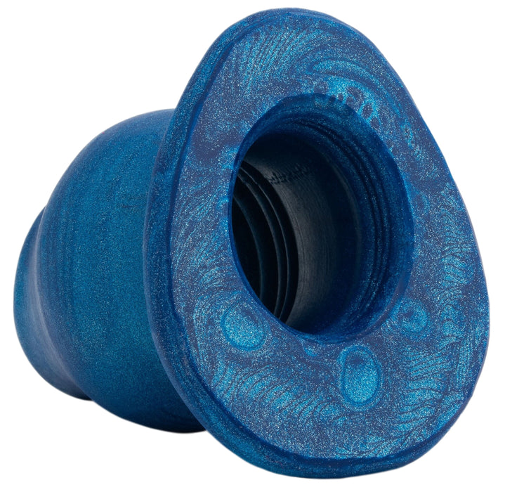 Plug Tunnel Pig-Hole Platinum Bleu 12 x 8.5 cm