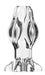 Plug Tunnel Starass Transparent L 10 x 6cm