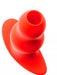 Plug Tunnel Stretch Rouge Medium 13 x 6.4cm