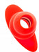 Plug Tunnel Stretch Rouge Medium 13 x 6.4cm