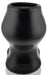 Plug Tunnel Super Max Pighole XXXL Noir 15 x 11.5 cm