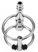 Plug Urètre percé Ribbed Ringo 4cm - Diamètre 10mm