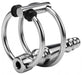 Plug Urètre percé Ribbed Ringo 4cm - Diamètre 10mm