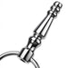 Plug Urètre percé Ribbed Ringo 4cm - Diamètre 10mm