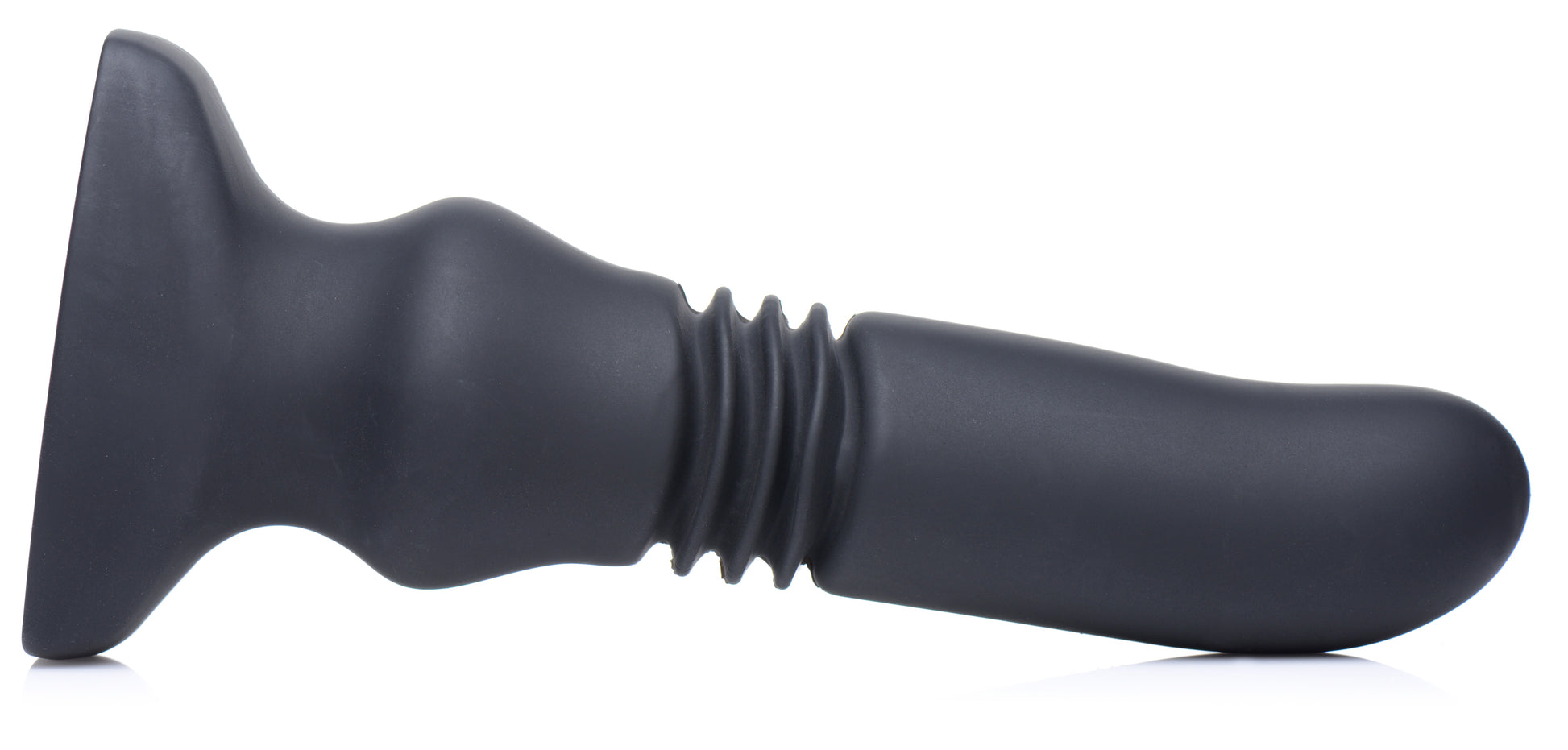 Plug vibrant avec action de poussée 15 x 3.5 cm