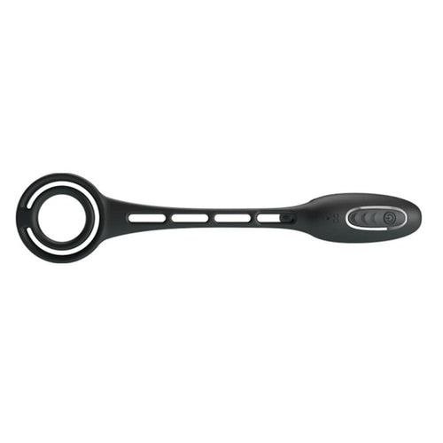 Plug vibrant avec Anneaux VIBRA PENIS 8 x 2.4 cm
