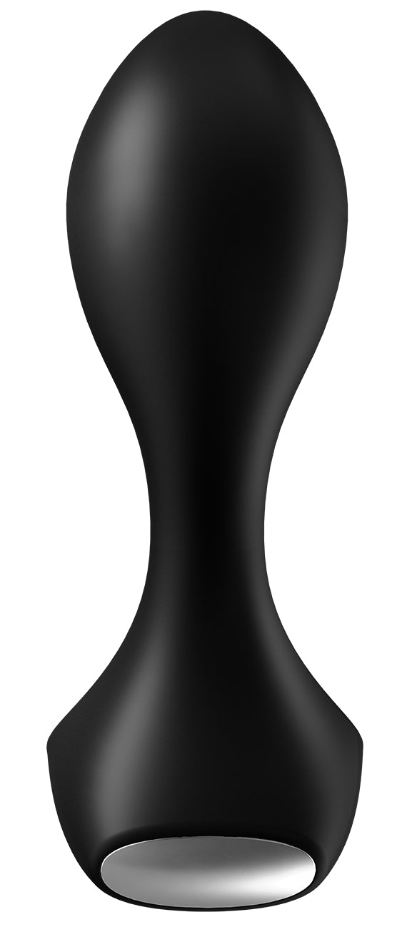 Plug vibrant Backdoor Lover Satisfyer 8 x 3cm Noir