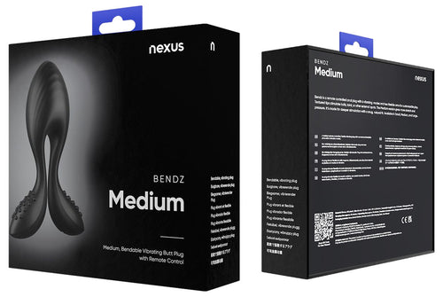 Plug vibrant Bendz medium 10 x 4.8cm
