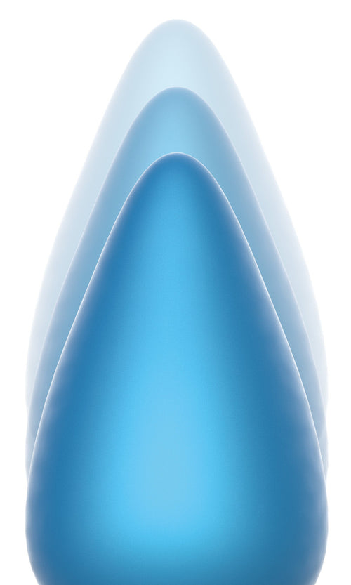 Plug vibrant Bluecone 8 x 3.5cm