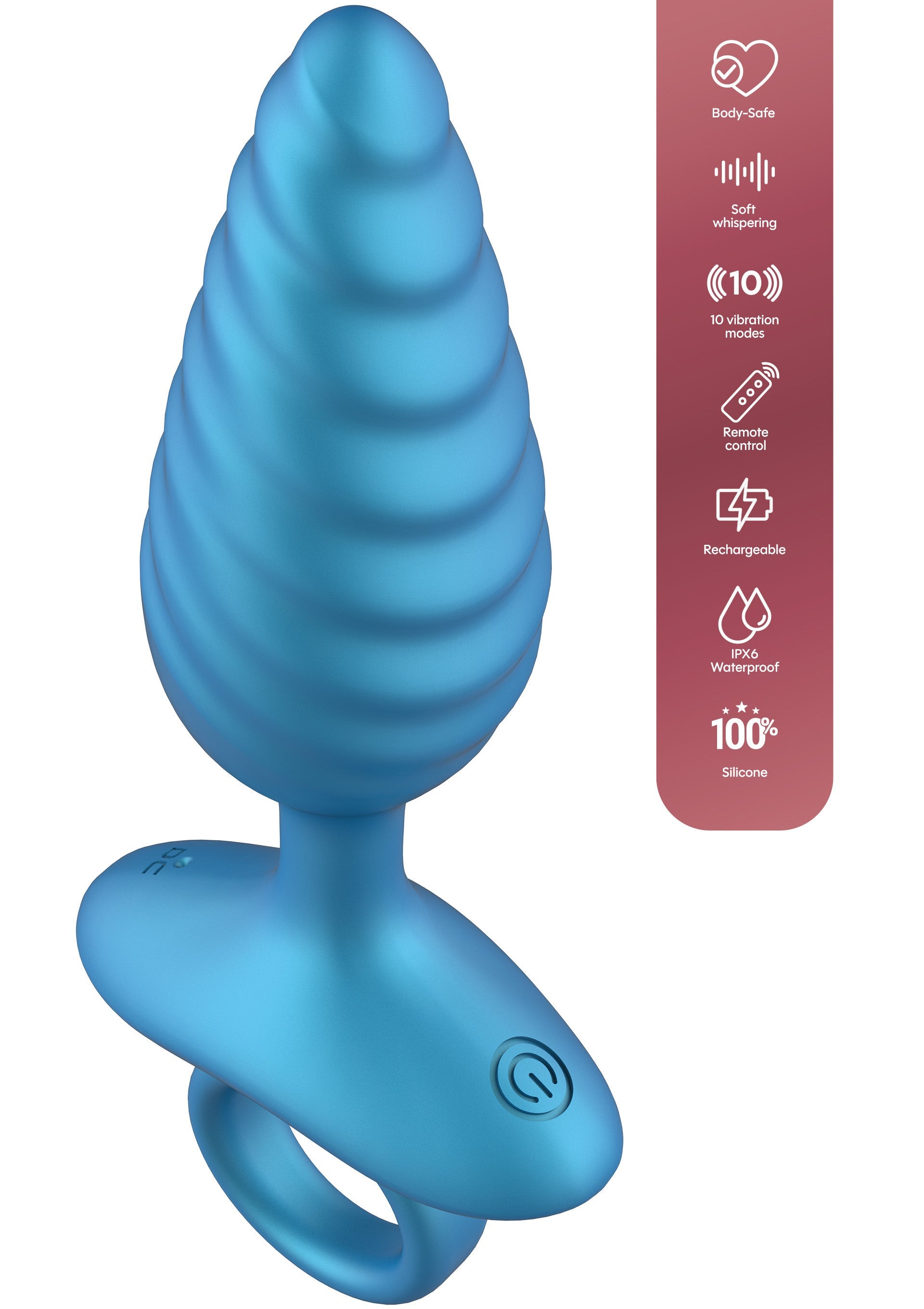 Plug vibrant Bluekorn 10 x 3.5cm