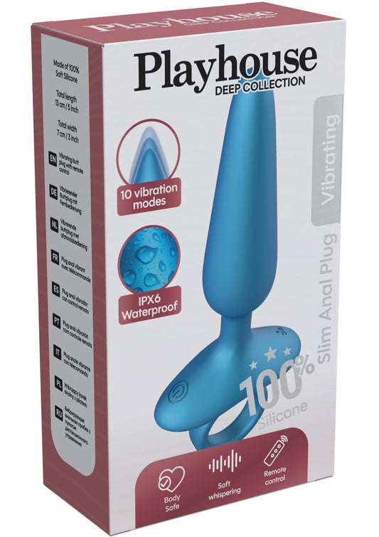 Plug vibrant Bluelong 10 x 2.7cm
