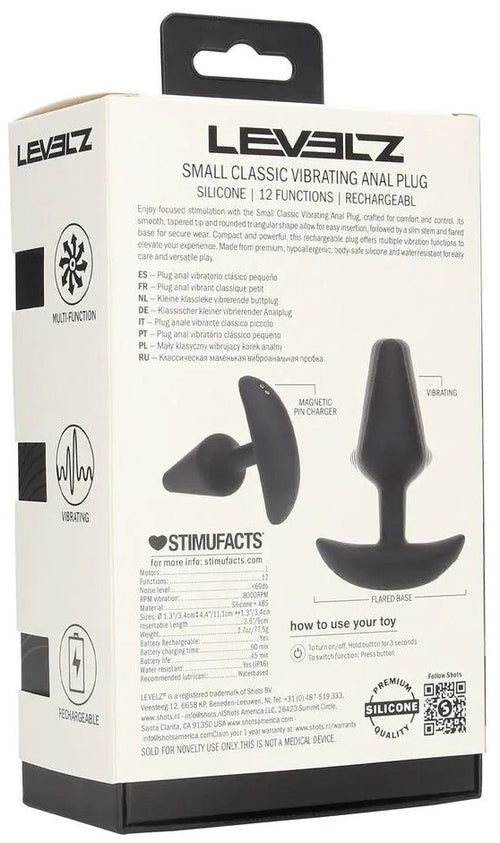 Plug vibrant Classic Vibe S 9 x 3.3cm