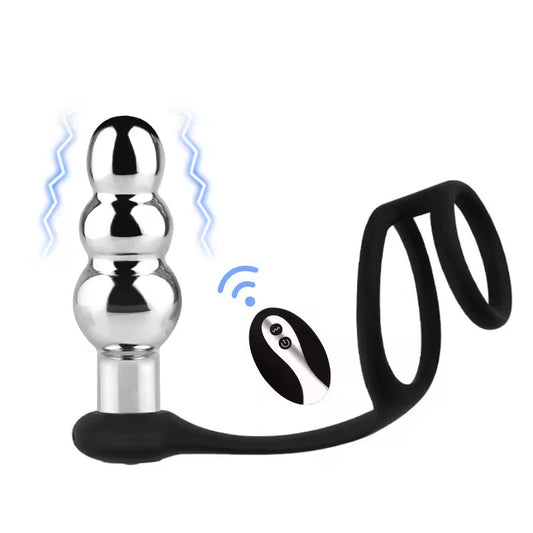 Plug vibrant Cockring Tornuik S 9 x 3.4cm