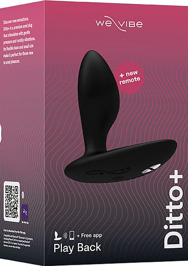 Plug Vibrant Connecté Ditto 7.5 x 3.2cm Noir