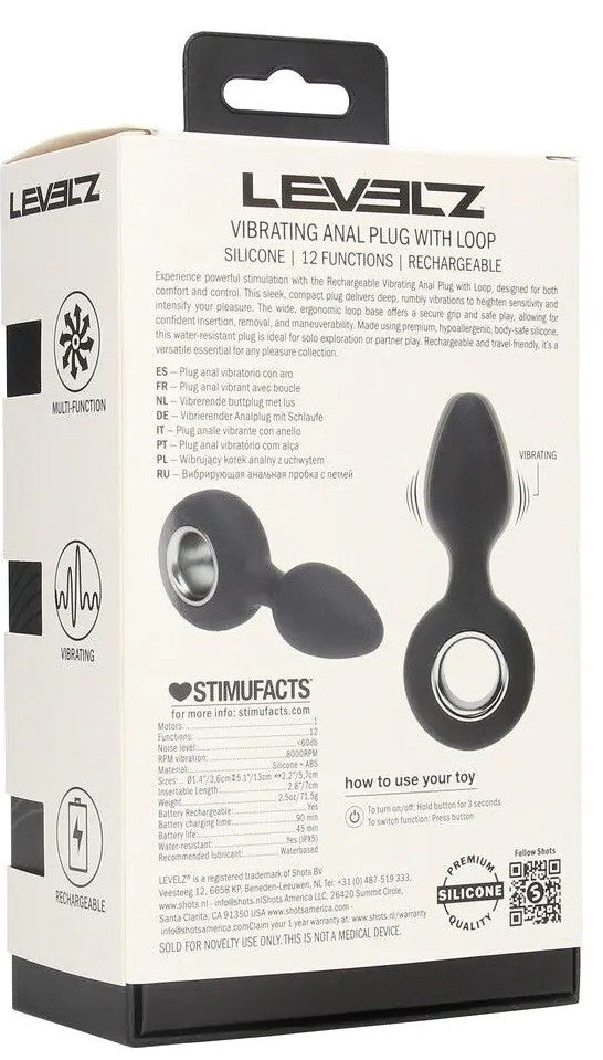 Plug vibrant Loop 7 x 3.4cm