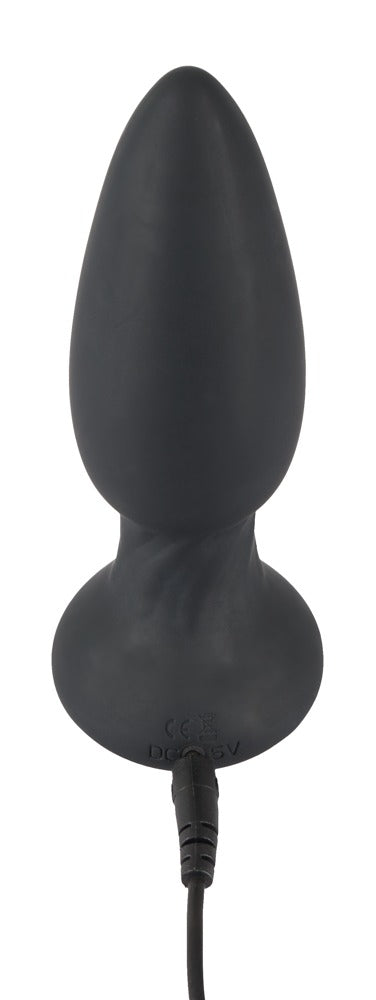 Plug vibrant Rimmer Velvet 11 x 4.2 cm Noir