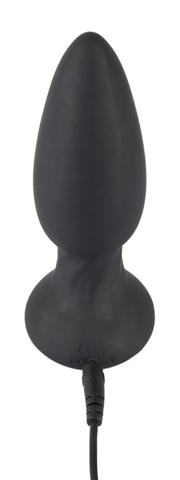Plug vibrant Rimmer Velvet 11 x 4.2 cm Noir
