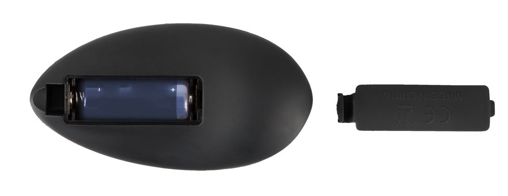 Plug vibrant Rimmer Velvet 11 x 4.2 cm Noir