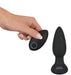 Plug vibrant Rimmer Velvet 11 x 4.2 cm Noir