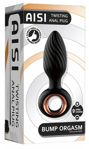 Plug Vibrant Rotatif Bump Orgasm 7 x 3.5cm
