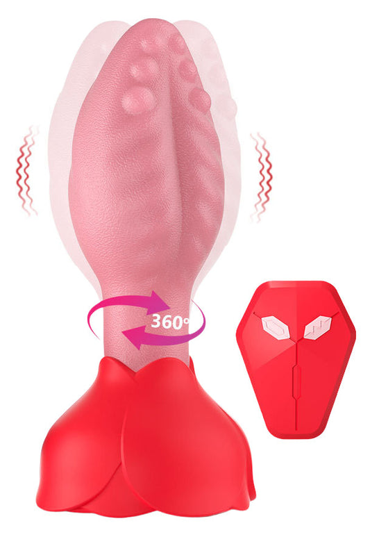 Plug vibrant Rotatif Rosy Gap 7.5 x 3.5cm