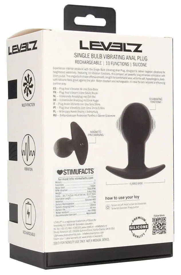 Plug vibrant Single Bulb 7.5 x 4.2 cm