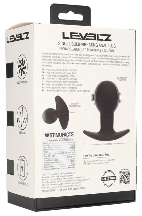 Plug vibrant Single Bulb 7.5 x 4.2 cm
