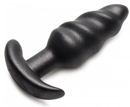 Plug vibrant Swirl Butt 9.5 x 3.6cm