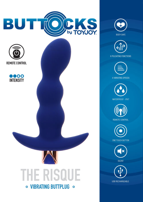 Plug vibrant The Risque 11 x 3.2cm