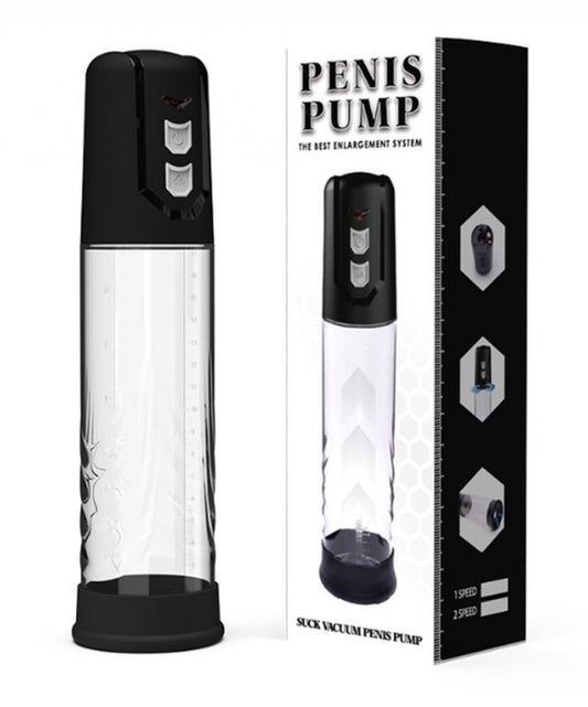 Pompe à pénis automatique Aid Erection 17 x 6cm