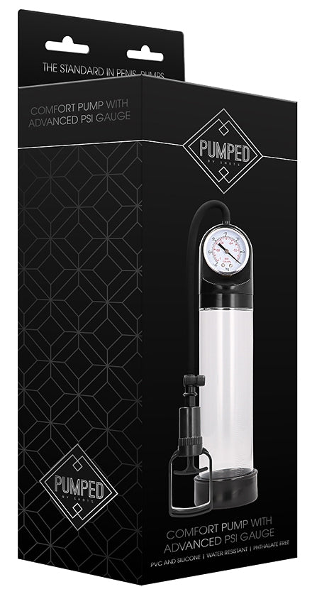 Pompe à pénis avec Jauge Comfort Pump 21 x 6cm