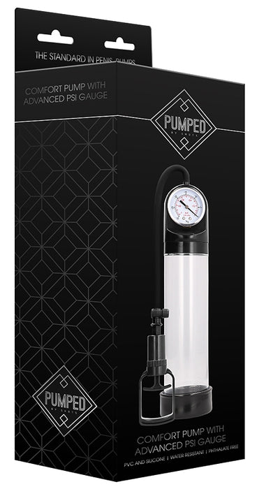Pompe à pénis avec Jauge Comfort Pump 21 x 6cm