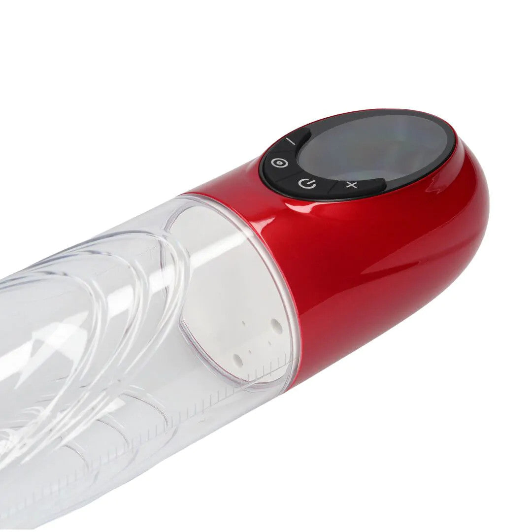 Pompe à pénis Cyberpulse 21 x 6 cm Rouge