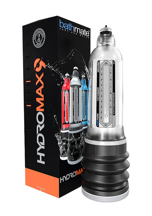 Pompe à pénis Hydromax 9 Transparente