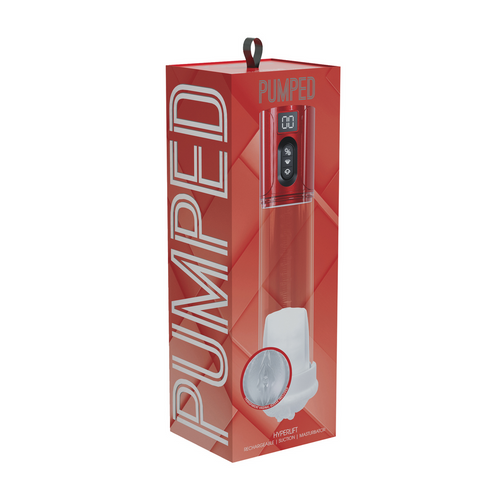Pompe à pénis Hyperlift 22 x 7 cm Rouge
