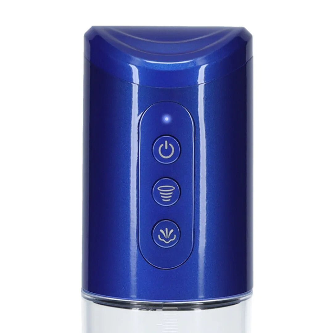 Pompe à pénis Hyperpump 20 x 5.8 cm Bleue
