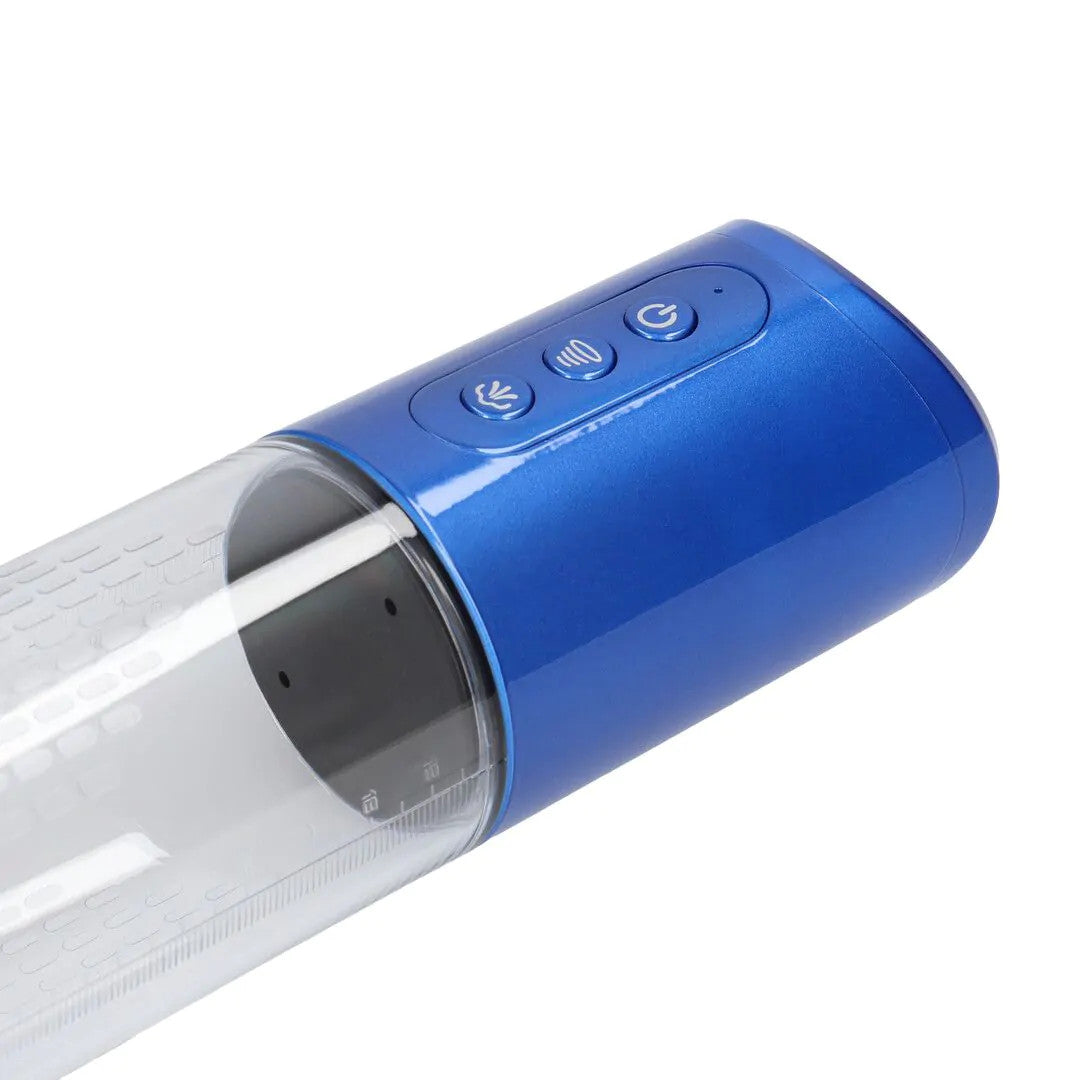 Pompe à pénis Hyperpump 20 x 5.8 cm Bleue