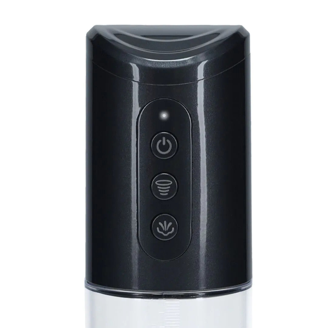 Pompe à pénis Hyperpump 20 x 5.8 cm Noire