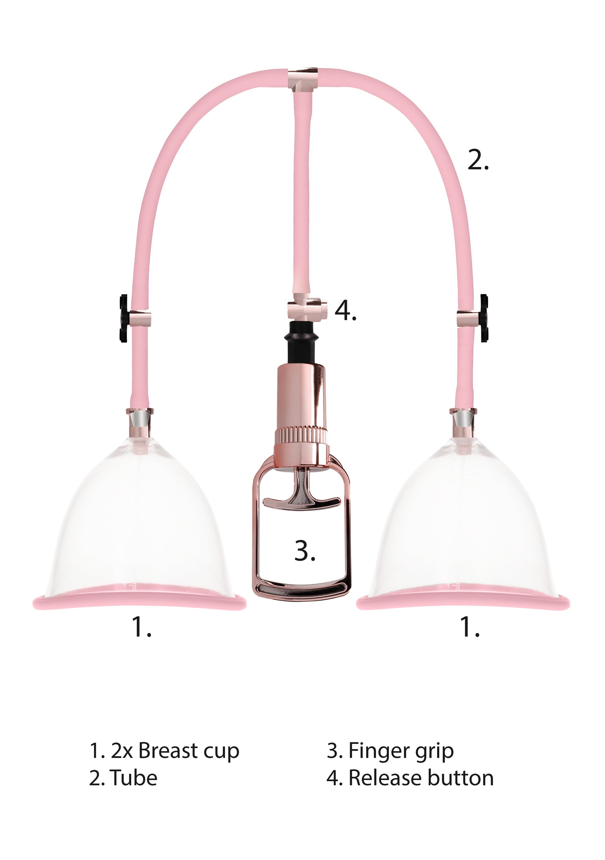 Pompe à seins MEDIUM - Rose Gold