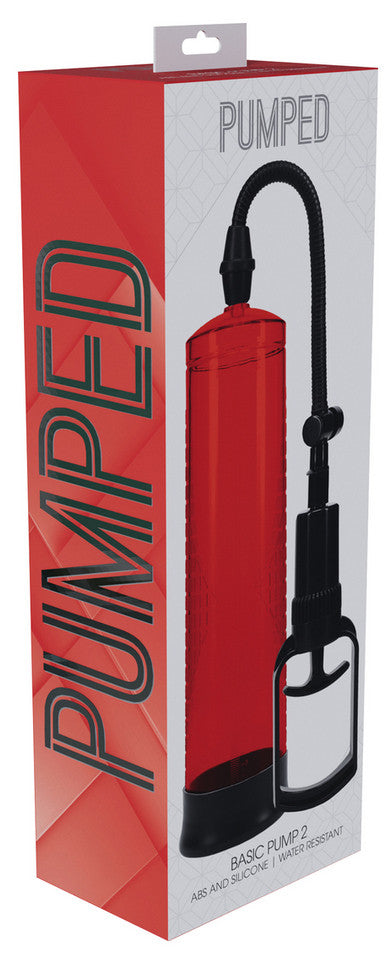 Pompe Basic Pump 2 - 20 x 5.8 cm Rouge