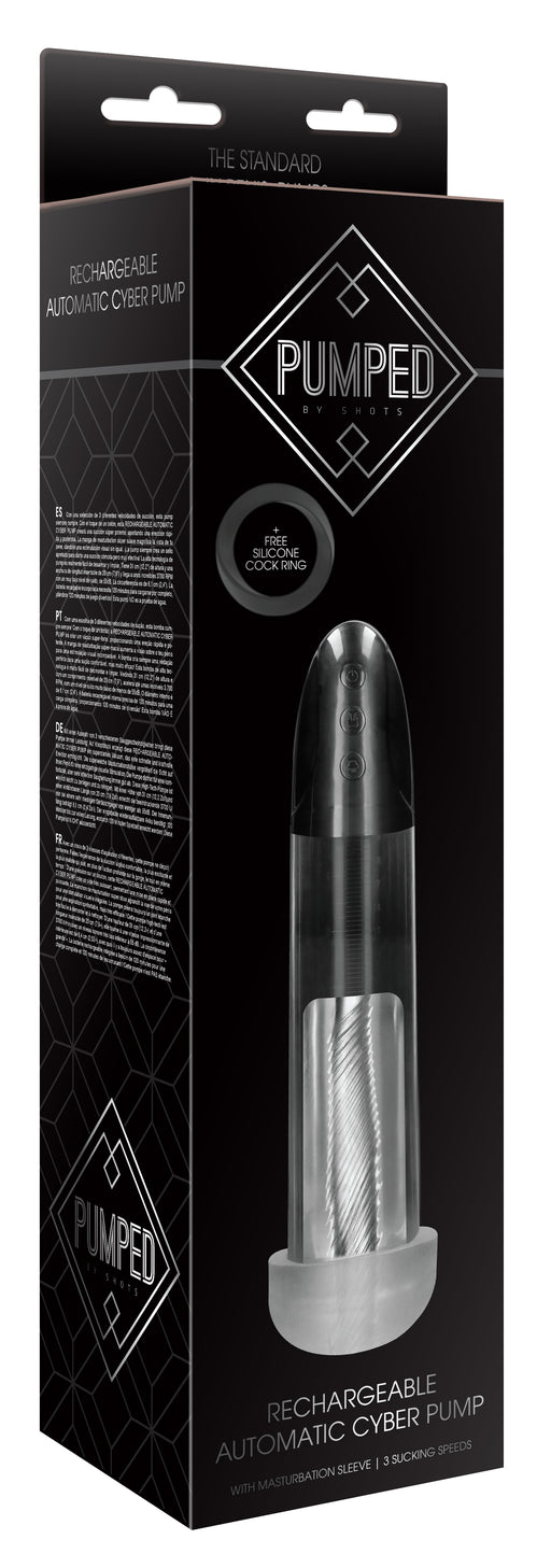 Pompe pour pénis Masturbateur Cyber Pump 22 x 6cm