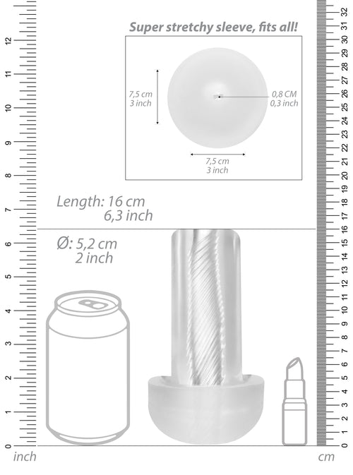 Pompe pour pénis Masturbateur Cyber Pump 22 x 6cm