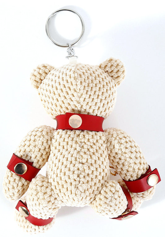 Porte-Clés ourson Teddybear Fetish Rouge