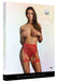 Porte-jarretelles Kiss - Rouge