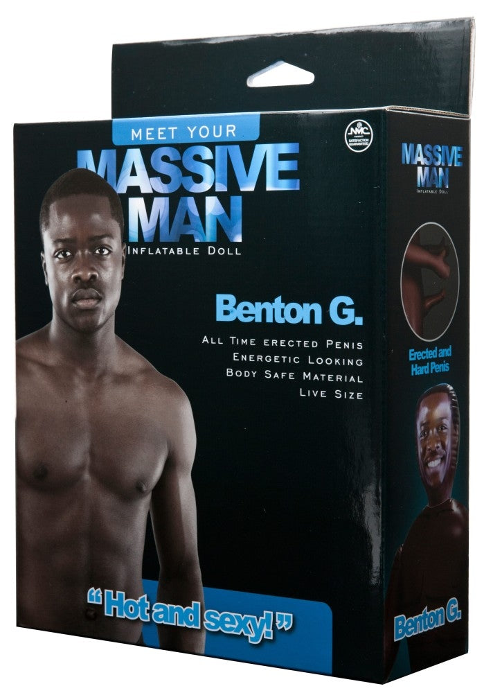 Poupée gonflable homme Massive Man Benton G 18 x 5.5cm