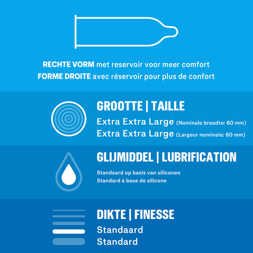 Préservatifs Durex Originals XXL x12