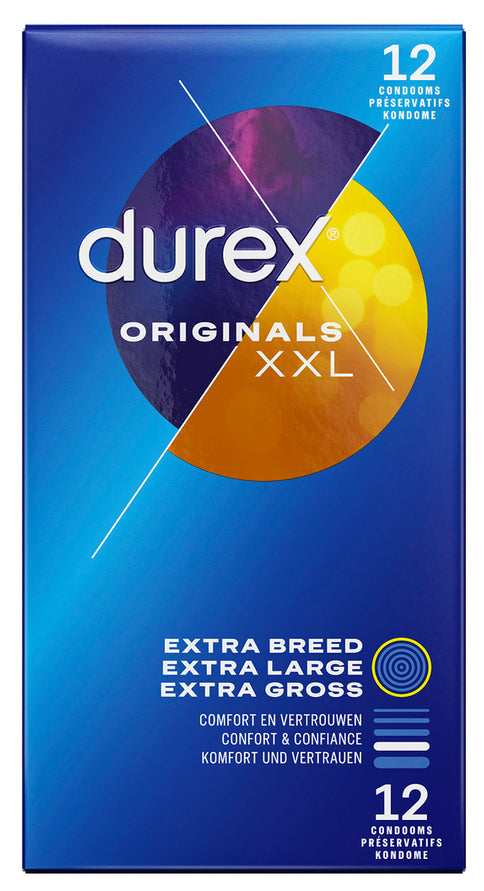 Préservatifs Durex Originals XXL x12