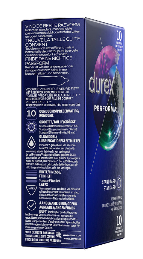 Préservatifs Durex Performa x10