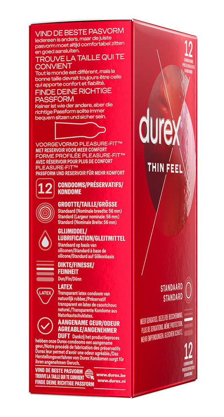 Préservatifs Durex Thin Feel x12